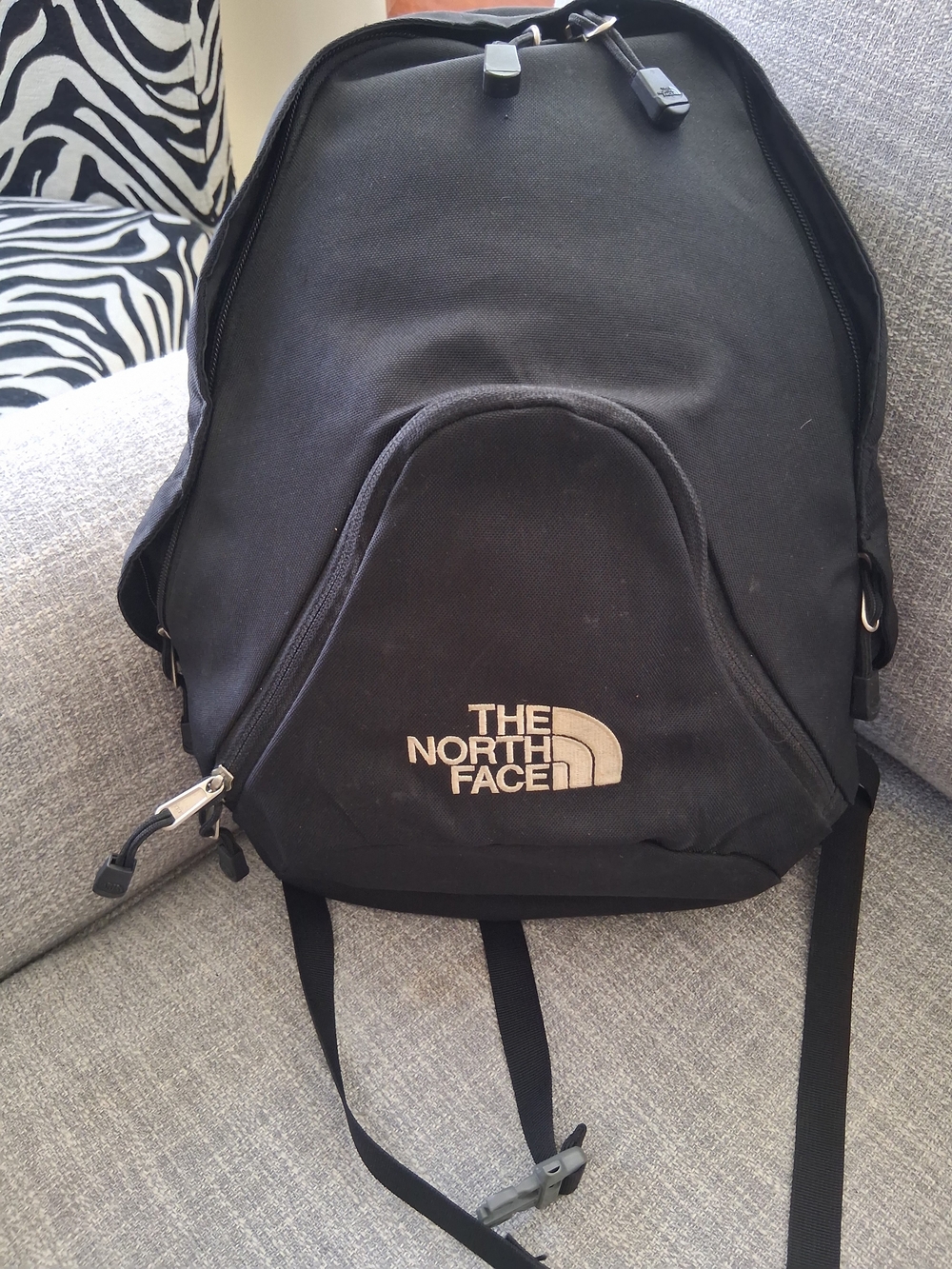 The North Face Black Everyday Zip-Front Backpack